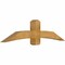 Ekena Millwork Bellingham Rough Sawn Timber Gable Bracket, Western Red Cedar, 72"W x 18"H x 6"D x 6"F, 6/12 Pitch GBW072X18X0606BEL00RWR - alternate 2